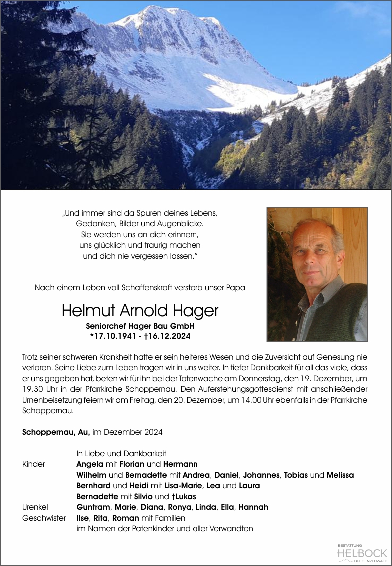 Helmut Arnold Hager